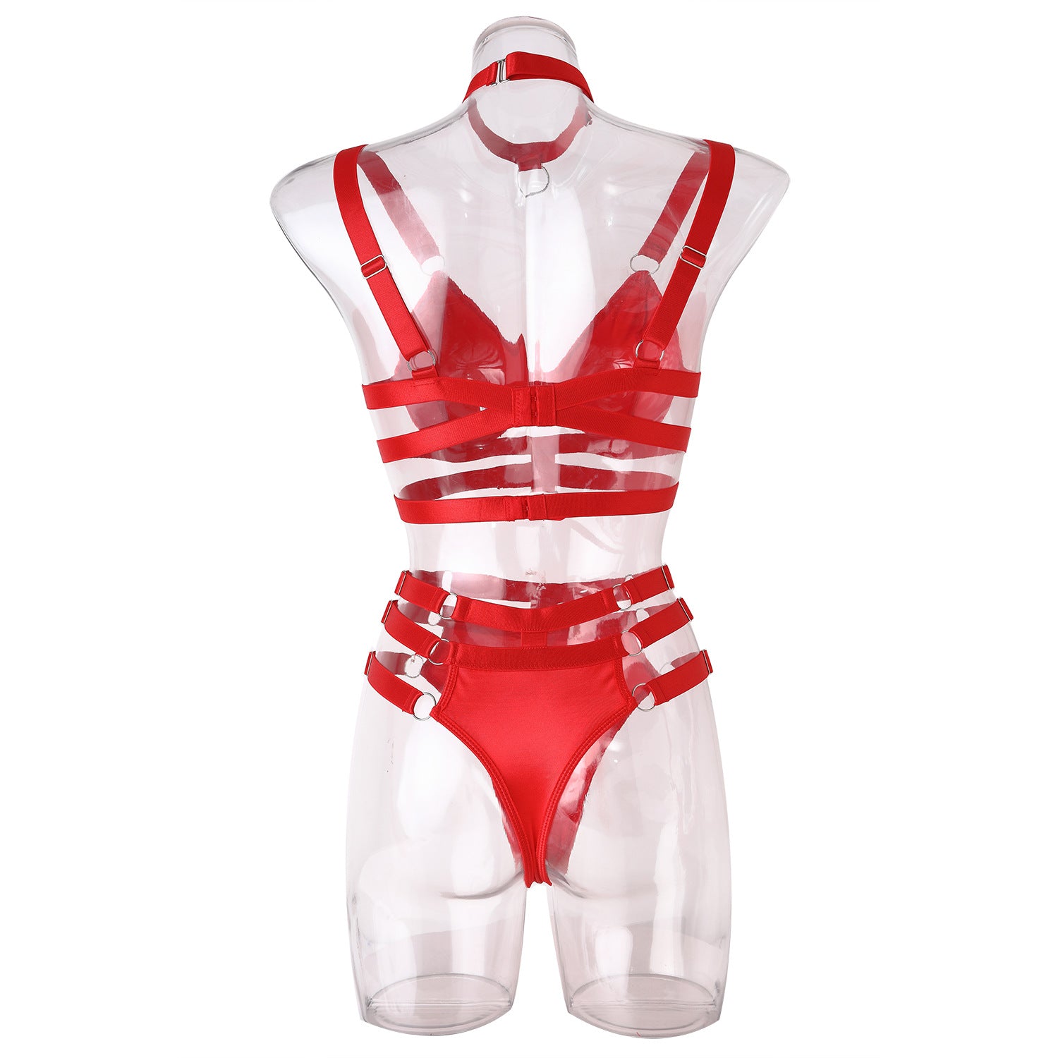Avignon Saten Strapless Fantezi Jartiyer